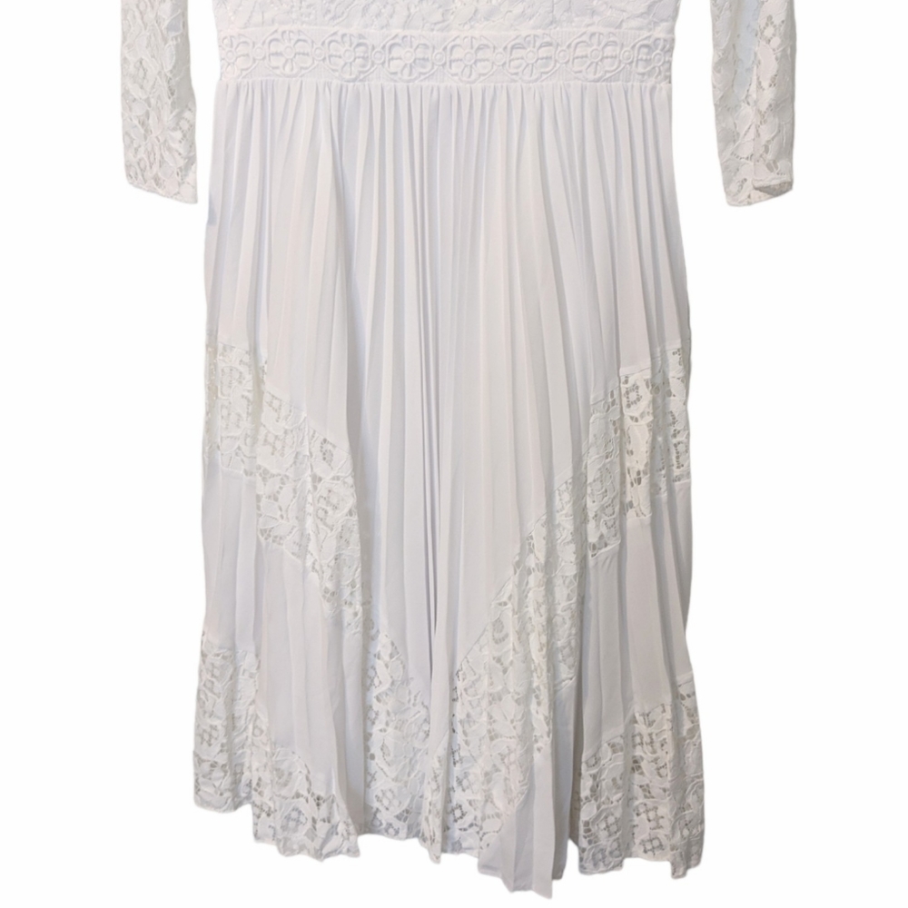 Lilly Pulitzer Aiden Midi Dress Resort White Lace 8 NWT - Picture 3 of 11
